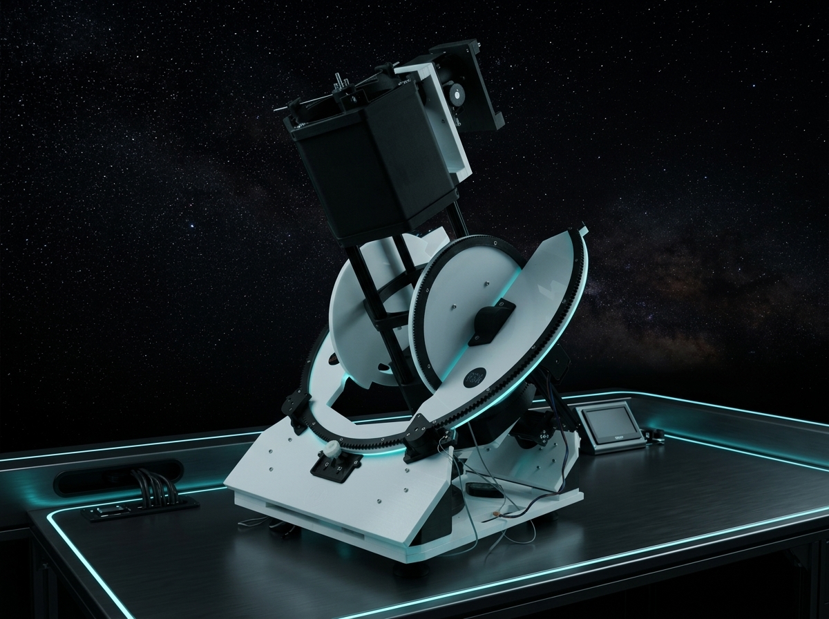 Originales OSA Ultrascope im nächtlichen Observatorium